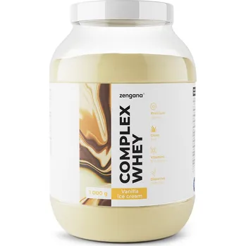 Protein Zengana Complex Whey, Grass-Fed Protein, vanilková zmrzlina, 1000g