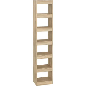 Knihovna Regál Knihovna Dub Sonoma 40x30x198 cm