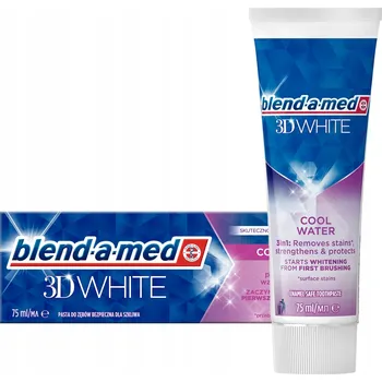 Dentální hygiena Blend-a-med 3D White Cool Water Zubní pasta 75 Ml