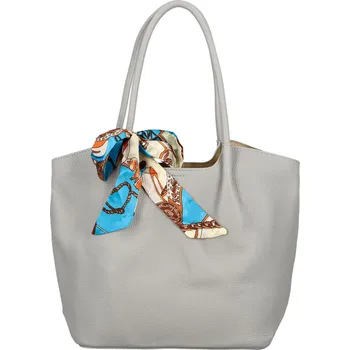 Kabelka Dámská kabelka na rameno světle šedá - Firenze Hilde šedá