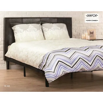 Povlečení Povlečení saténové 160x200 béžové ornament