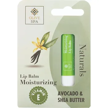 Péče o rty OLIVE SPA zvlhčující balzám na rty s avokádem a bambuckým máslem