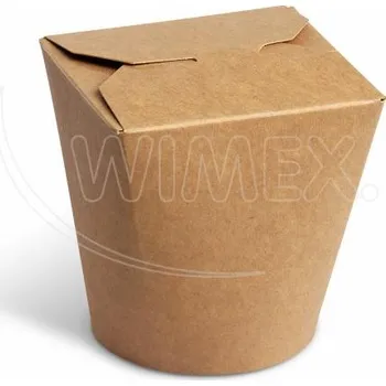 Svíčka Food box Asia (PAP FSC Mix/PE) nepromastitelný kraft 750ml/26oz [50 ks]