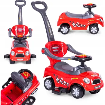 Dětské vozidlo Odrážedlo 3v1 Multistore 321 červené Věk 3+