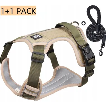 Postroj pro psa Postroj pro psa + 1,5m vodítko pro psa, netahá, nastavitelný, reflexní Oxford, VELIKOST: S