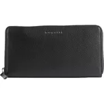 Bugatti Dámská zipová kožená peněženka Linda 49367801 černá
