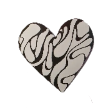 samolepka Samolepky - valentýnská srdíčka II (sada 5 ks)