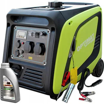 Elektrocentrála Přenosná elektrocentrála jednofázová OPTIMAT 3850 W benzínová