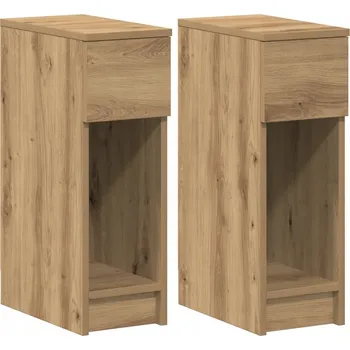 Noční stolek Noční stolek dub artisan 20 x 36 x 60 cm s 1 zásuvkou