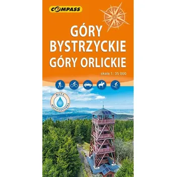 Cestování Mapa - Góry Bystrzyckie, Góry Orlickie 1:35 000