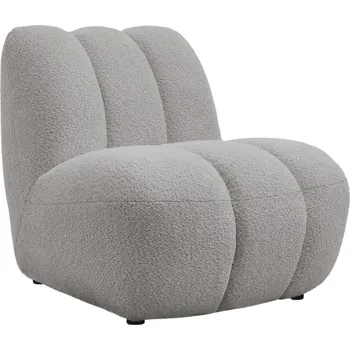 Křeslo Bobochic Paris Světle šedé křeslo Janissaire