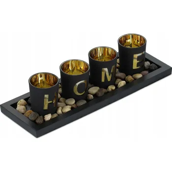 Svícen Svícen na čajové svíčky Relaxdays 7,5 cm