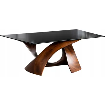 Psací stůl Stolek Irwar obdélníkový 100 x 50 x 0,6 cm černý