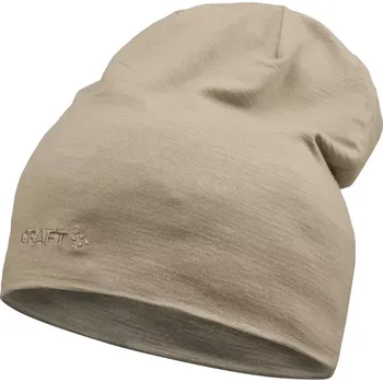 Čepice Čepice Craft Essence Wool béžová S-M