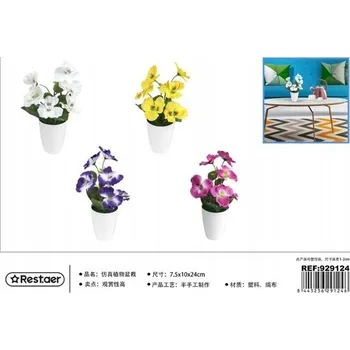 umělá květina Rest.aer - Dekorativní umělá rostlina v květináči