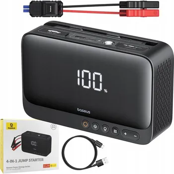 Powerbanka Baseus startovací zdroj / powerbanka 6000 mAh 600A USB-C 22,2 Wh