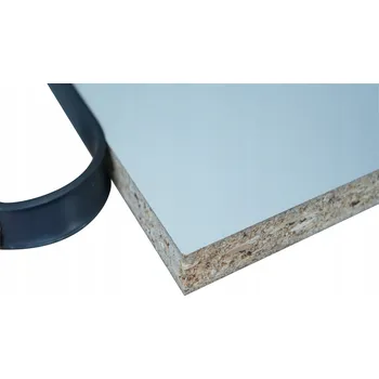 Nábytkové kování Nábytková hrana PVC profil C22 tmavě šedá camper renovace lišta