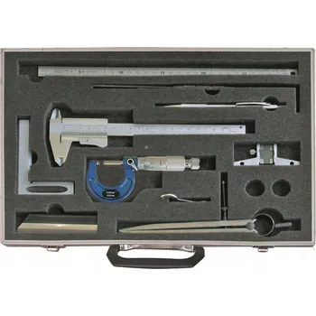 Posuvné měřítko POSUVNÉ MĚŘÍTKO 150 mm + MIKROMETR 0-25 mm + PRAVÍTKO 100 mm 874/0 + PRAVÍTKO 300 mm + KRUŽÍTKO