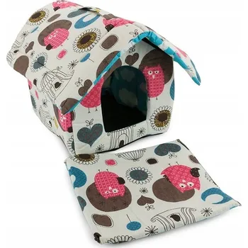 Pelíšek pro psa DOMEČEK BUDA PELÍŠEK PRO PSA KOČKU BUDKA KOTEC L