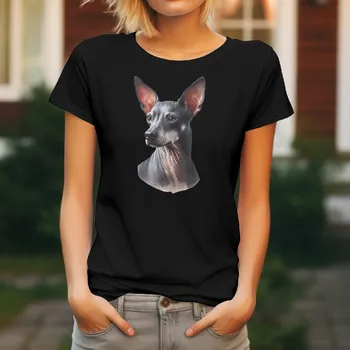 Dámské tričko Mexický naháč Barva: Černá, Velikost: 3XL