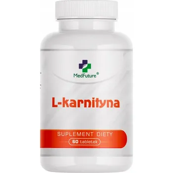 Spalovač tuku Multifunkční tablety MedFuture L-karnitin Max, přírodní chuť, 60 g, 60 ks