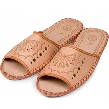 Dámská obuv Sandále kožené žabky Highlander vel. 38