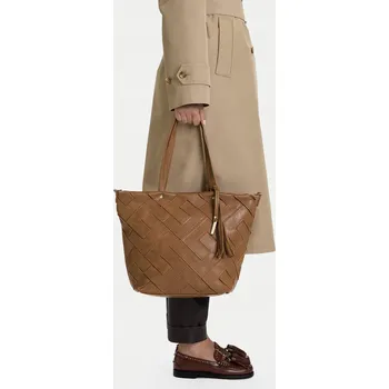 Lasocki kabelka látková hnědá