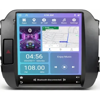 GPS navigace GPS NAVIGACE RÁDIO KIA SPORTAGE 2010-2015 ANDROID CARPLAY 2/64 GB VERTIKÁLNÍ DISPLEJ