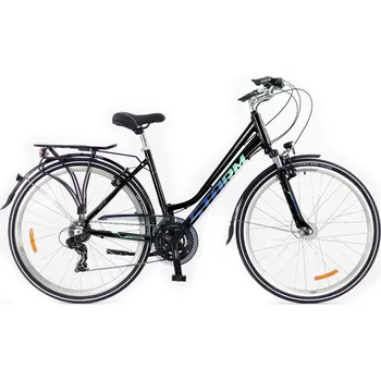 Městské kolo Trekingové kolo Storm Marathon 2.0 Lady rám 17 palců kolo 28" černé
