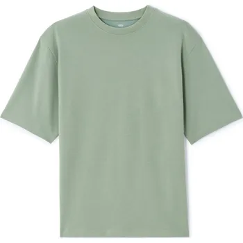 Pánské tričko Celio Tričko Gehem oversize 1182709 Zelená M