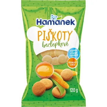 Cukrovinka Bezlepkové piškoty - Hamánek 120g