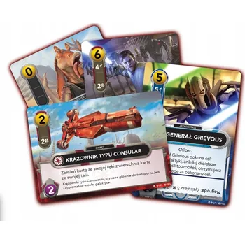 Desková hra Desková hra Star Wars: The Deckbuilding Game - Clone Wars (česká edice) Rebel