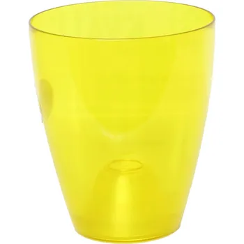 Květináč DK Plast DK Plast Obal ORCHIDEJ RIO 13 žlutá