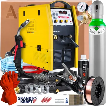 Svářečka Svářečka MAGNUM MIG 315 SYNERGIE MMA 400V 315A Bodové svařování 4-kladkový posuv, Hořák 5M