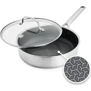 Pánev Hluboká pánev 24 cm GreenPan APEX s poklicí, nepřilnavá, nerezová