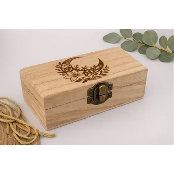 Dárkové dřevěné krabičky Velikost: 12,5x7x5cm