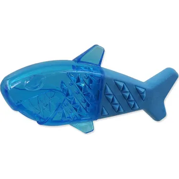 Hračka pro psa Hračka Dog Fantasy žralok chladící modrá 18x9x4 cm
