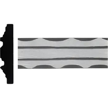 Zábradlí madlovina vzorovaná AZ40x8, 6 m - zdobené kované madlo, profil 40 x 8 mm, bez povrchové úpravy, prodej v délkách 3 a 6 m