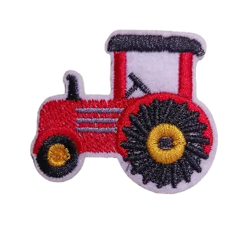 Nášivka nažehlovací - traktor červený I