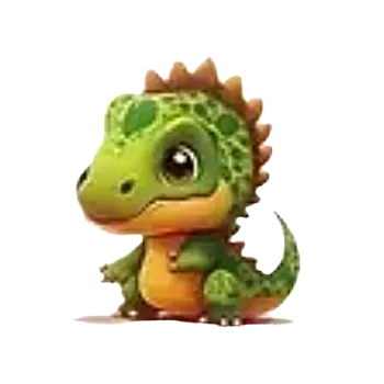 samolepka Samolepky - mladí dinosauři III (sada 5 ks)