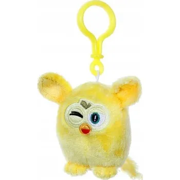 plyšák HASBRO FURBY PLYŠOVÝ PŘÍVĚSEK NA KLÍČE SE ZVUKEM ŽLUTÁ