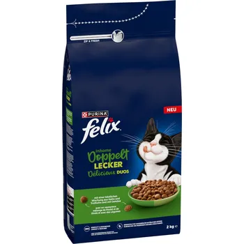 2kg Felix Doubly Delicious Inhome kuřecí a krůta