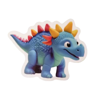 samolepka Samolepky - barevní dinosauři X (sada 5 ks)