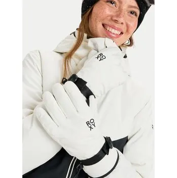 Rukavice Snowboardové rukavice Roxy Jetty Solid ERJHN03267 Bílá XL
