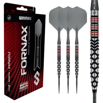 Šipky steel Winmau Fornax Tapered 21g SP 90% volfrám