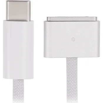 Apple originální USB-C / Magsafe 3 opletený kabel, 140w Barva: Starlight