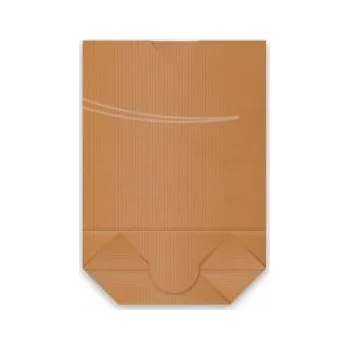 Papírový sáček s křížovým dnem kraft 20 x 29 + 6,8 cm `1,5kg` [1000 ks]