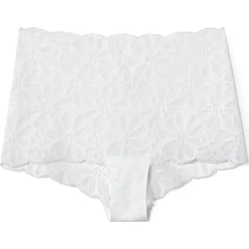 Kalhotky 662842 - Tchibo - Krajkové kalhotky - pro ženy - vel. XS 32/34 - barva: bílá