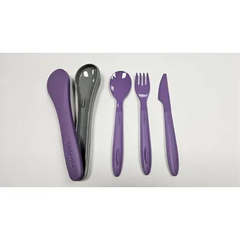 Příbor SISTEMA Sada příborů v pouzdře, fialová