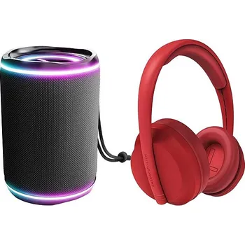 Energy Sistem Urban Box Supernova Black + Sluchátka Hoshi Eco Red